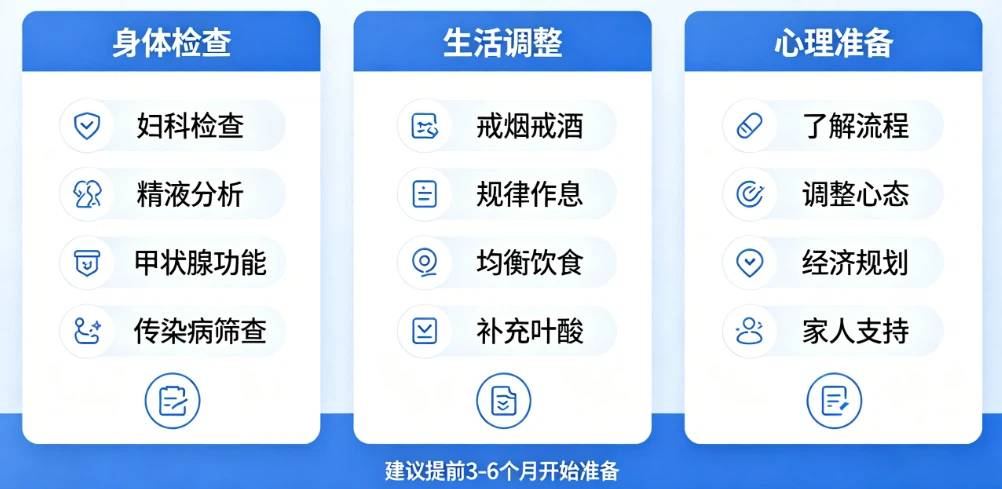 做试管婴儿前需要做哪些准备工作？广州姐妹实操指南，少走弯路