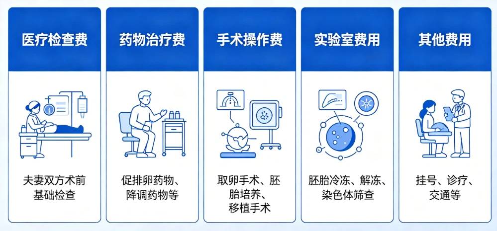 二代试管费用总共多少？从业10年，我把真实账单拆给你看