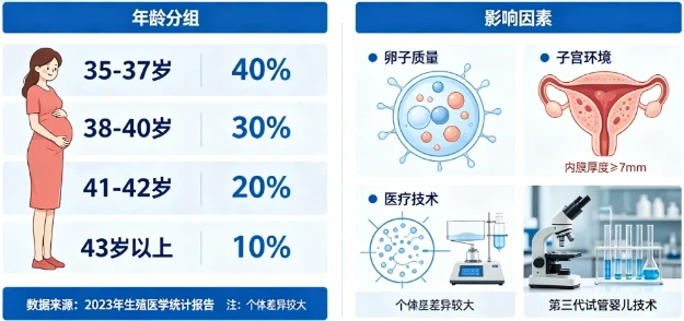 46岁做试管婴儿成功率高吗？广州实测数据，不夸大、不隐瞒